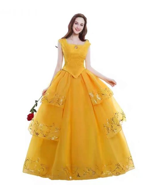 Yellow Princess Belle Costume